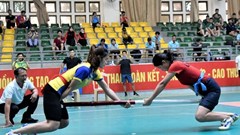 Gần 300 vận động viên tham gia giải vô địch đẩy gậy và kéo co toàn quốc
