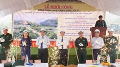 Tri ân cán bộ, chiến sĩ hy sinh khi làm nhiệm vụ tại Nhà máy Thủy điện Rào Trăng 3