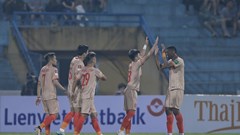Thắng 4-0 trước Nam Định, CLB Công an Hà Nội lọt top 4 V.League
