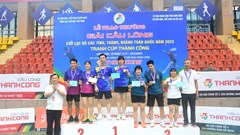 Bế mạc Giải cầu lông CLB các tỉnh, thành, ngành toàn quốc 2023