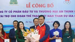 Công bố nhà tài trợ Đoàn Thể thao Việt Nam dự SEA Games 32