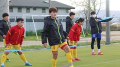 Tuyển nữ Việt Nam tập buổi đầu tiên tại Nhật Bản