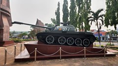 Kon Tum: Sẽ tổ chức Lễ công bố xe tăng T59 số hiệu 377 được công nhận là bảo vật quốc gia