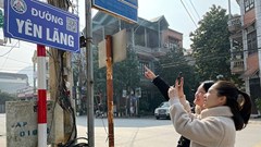 Tỉnh Lạng Sơn “số hóa” tên đường, phố, khu di tích, danh thắng và công trình công cộng