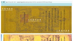 Dừng đấu giá sắc phong Việt Nam, phía Trung Quốc tích cực hợp tác