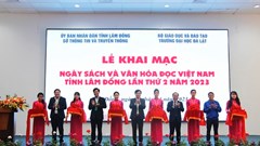 Lâm Đồng: Khai mạc Ngày Sách và Văn hóa đọc