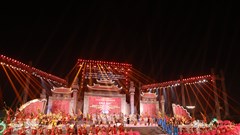 Tổng duyệt chương trình nghệ thuật khai mạc Lễ hội Đền Hùng và Tuần Văn hóa – Du lịch Đất Tổ