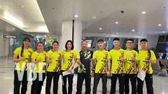 Tuyển cầu lông Việt Nam lên đường tham dự giải châu Á