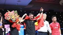 Võ sĩ Việt Nam thắng điểm nhà vô địch Trung Quốc tại giải boxing quốc tế