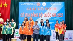 Kết thúc Giải cờ vua đồng đội quốc gia 2023