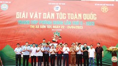 Vĩnh Phúc đứng thứ Nhất toàn đoàn Giải vật dân tộc tranh cúp Phùng Hưng