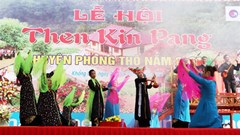 "Then Kin Pang" - Nét văn hóa đặc sắc của người Thái ở Phong Thổ