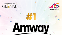 Tập đoàn Amway 11 năm liên tiếp dẫn đầu ngành bán hàng trực tiếp thế giới