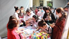Ngày hội việc làm của sinh viên ngành giáo dục mầm non
