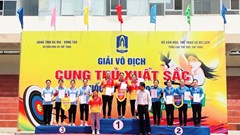 Kết thúc Giải vô địch Cung thủ xuất sắc quốc gia 2023