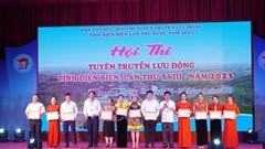Bế mạc hội thi Tuyên truyền lưu động tỉnh Điện Biên