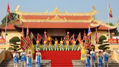 Kiên Giang dâng hương tại Đền thờ Quốc Tổ Hùng Vương