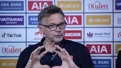 HLV Philippe Troussier hài lòng với chiến thắng đầu tay của U22 Việt Nam