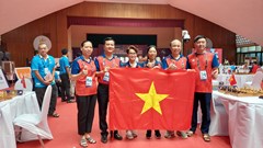 Tuyển cờ Ouk Chaktrang mang về tấm HCV đầu tiên cho Việt Nam tại SEA Games 32