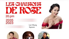 Đỗ Vũ Lan Nhung ra mắt khán giả bằng đêm nhạc "Les Chansons de Rose"