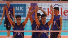 SEA Games 32: Bóng chuyền nam Việt Nam thua ngược Thái Lan