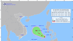 Xuất hiện áp thấp nhiệt đới gần Biển Đông