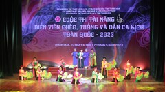 Khai mạc Cuộc thi Tài năng diễn viên Chèo, Tuồng và Dân ca kịch toàn quốc - 2023