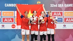 Bóng rổ Việt Nam giành tấm HCV lịch sử tại SEA Games 32
