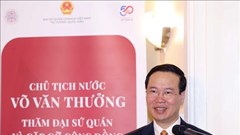 Chủ tịch nước Võ Văn Thưởng thăm Đại sứ quán Việt Nam tại Vương quốc Anh