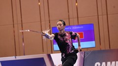 SEA Games 32: Dương Thuý Vi mang về HCV đầu tiên cho Wushu