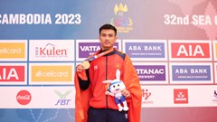 VĐV người Hrê đoạt Huy chương Vàng SEA Games 32