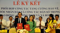 Phối hợp tăng cường bảo vệ, chăm sóc sức khỏe nhân dân