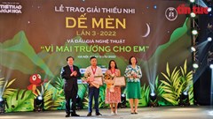 10 tác phẩm vào Chung khảo Giải thưởng Thiếu nhi Dế Mèn