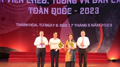 Bế mạc Cuộc thi Tài năng diễn viên Chèo, Tuồng và Dân ca kịch toàn quốc – 2023: Gìn giữ và phát huy những giá trị tốt đẹp của nghệ thuật sân khấu truyền thống