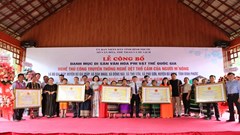 Bình Phước: Công bố nghề dệt thổ cẩm của người M’nông là Di sản văn hóa phi vật thể quốc gia