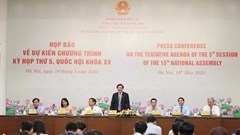 Kỳ họp thứ 5, Quốc hội khoá XV xem xét nhiều nội dung quan trọng