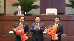 Quốc hội bầu Chủ nhiệm Ủy ban Tài chính - Ngân sách của Quốc hội, phê chuẩn bổ nhiệm Bộ trưởng Bộ Tài nguyên và Môi trường