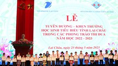 Lai Châu tuyên dương, khen thưởng 190 học sinh tiêu biểu