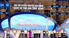 Hội thi Tuyên truyền lưu động “Biển và Hải đảo Việt Nam”: Lan tỏa những giá trị riêng có