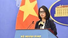 Yêu cầu Trung Quốc rút tàu Hướng Dương Hồng 10 khỏi vùng biển Việt Nam