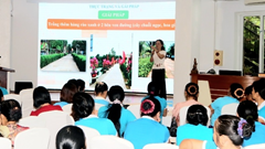 Thanh Hoá: Tập huấn tiêu chí xây dựng mô hình “Gia đình 5 có, 3 sạch”