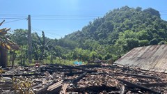 Quảng Bình: Hoả hoạn thiêu rụi ngôi nhà ba gian ở bản Cà Xen