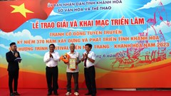 Triển lãm tranh cổ động 370 năm xây dựng, phát triển Khánh Hòa