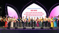 Đầu tư các công trình, thiết chế văn hóa về không gian văn hóa Hồ Chí Minh