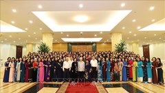 Tổng Bí thư Nguyễn Phú Trọng gặp mặt Nhóm nữ đại biểu Quốc hội Việt Nam khóa XV