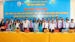 Phát triển các dòng sản phẩm mới từ tinh chất yến sào Khánh Hòa