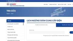 EVN: Nhiều website lạ thông tin sai về lịch ngừng, giảm cung cấp điện