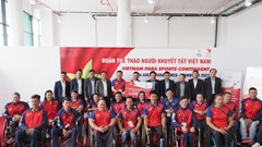 Tiếp tục hỗ trợ đoàn thể thao người khuyết tật tham dự ASEAN Para Games 12