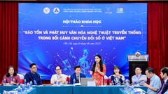 Ứng dụng chuyển đổi số vào nghệ thuật truyền thống
