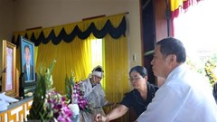 Truy thăng cấp bậc hàm đối với bốn cán bộ, chiến sĩ Công an xã hy sinh tại Đắk Lắk